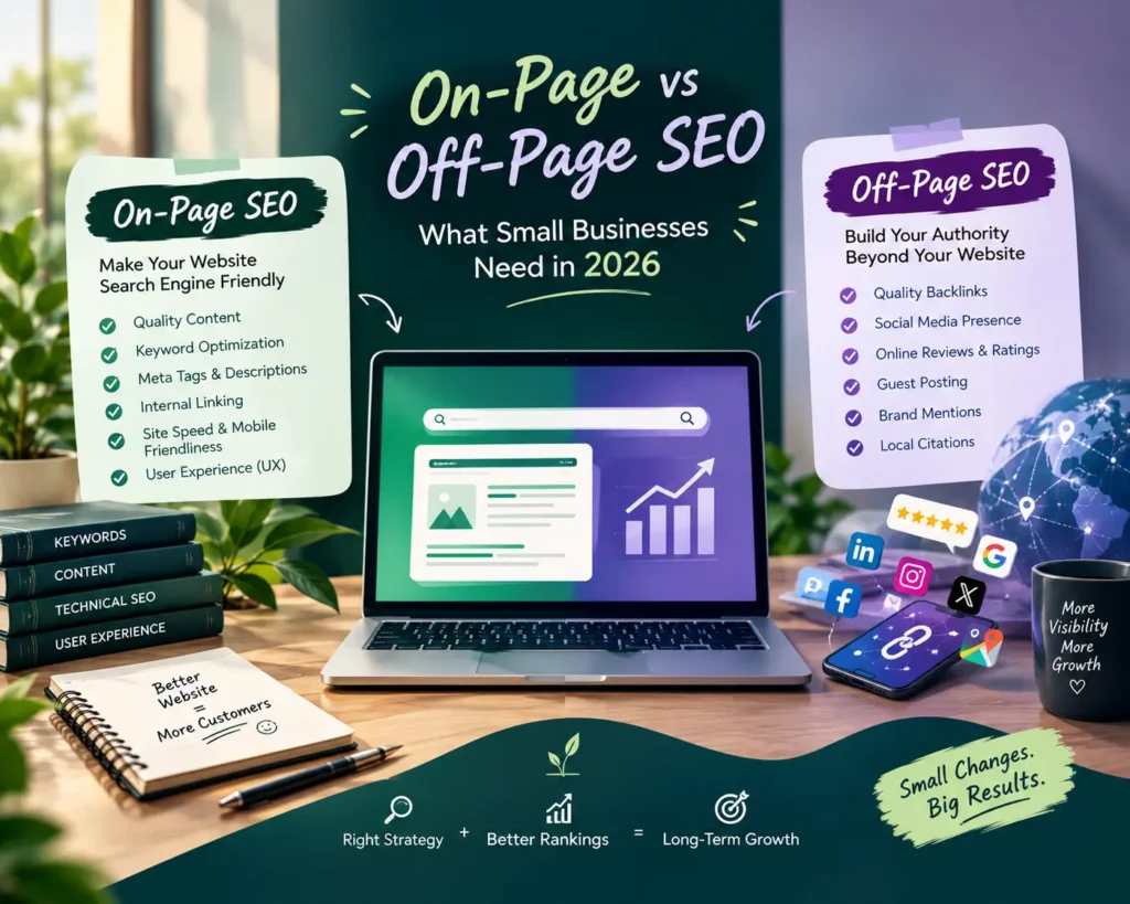 On-Page vs Off-Page SEO