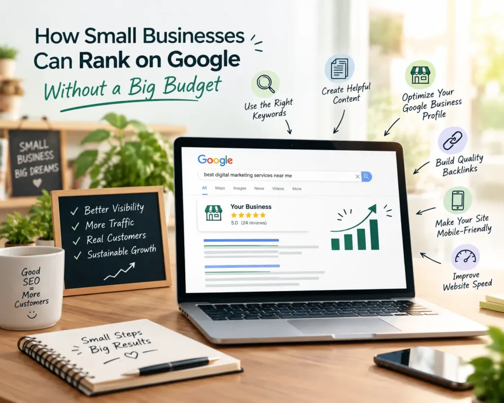 How Small Businesses Can Rank on Google